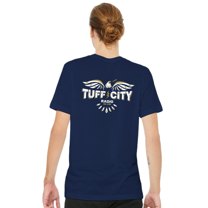 Dual-print Eagle Tee (unisex, various colours)